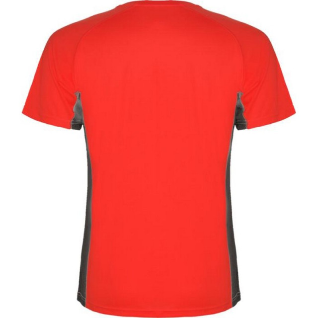 Roly Kinderen/kinderen shanghai sport t-shirt met korte mouwen UTPF4442_reddarklead large