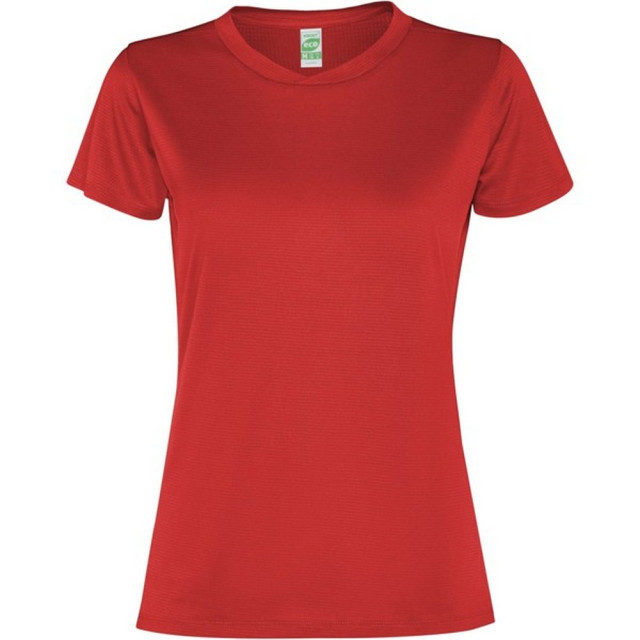 Roly Dames slam sport t-shirt met korte mouwen UTPF4430_red large