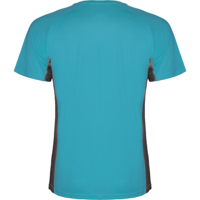Roly Heren shanghai sport t-shirt met korte mouwen UTPF4434_turquoisedarklead large