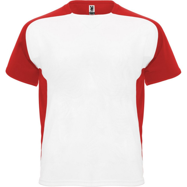 Roly Unisex bugatti sport t-shirt voor volwassenen UTPF4432_red large