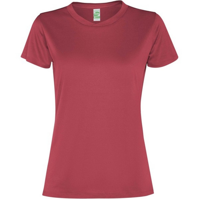 Roly Dames slam sport t-shirt met korte mouwen UTPF4430_berryred large