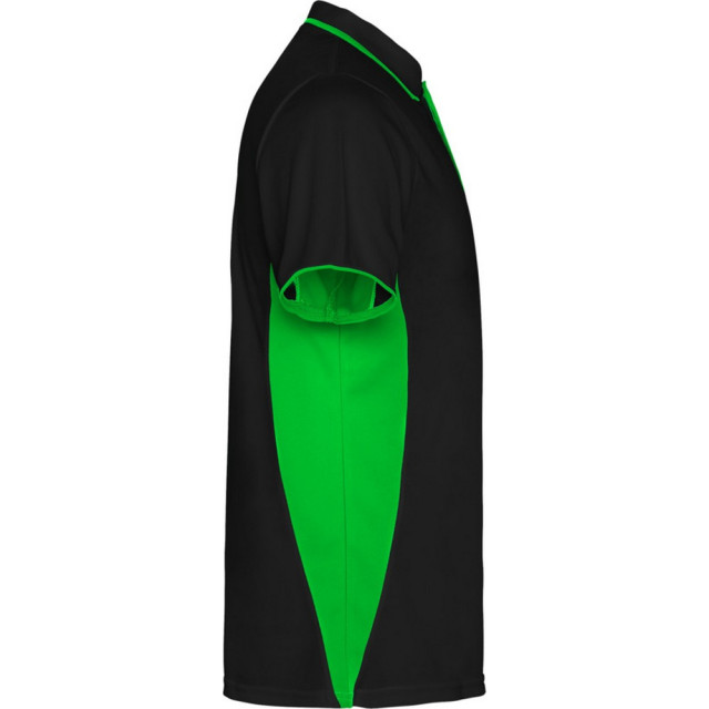 Roly Montmelo sportpoloshirt met korte mouwen voor volwassenen UTPF4420_solidblacklime large