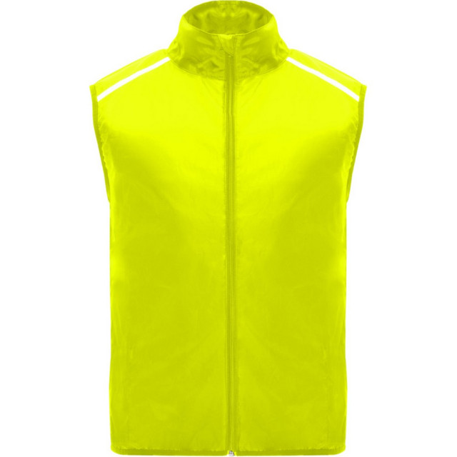 Roly Jannu lichtgewicht hardloop bodywarmer voor volwassenen UTPF4421_fluroyellow large