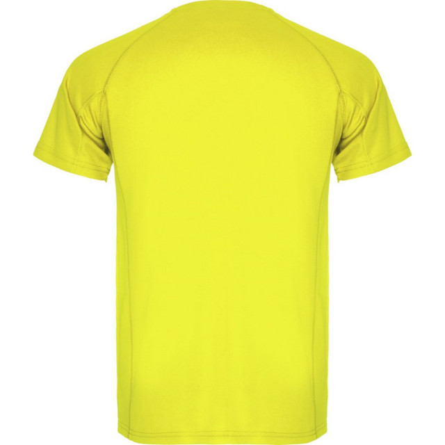Roly Heren montecarlo sport t-shirt met korte mouwen UTPF4368_fluorescentyellow large