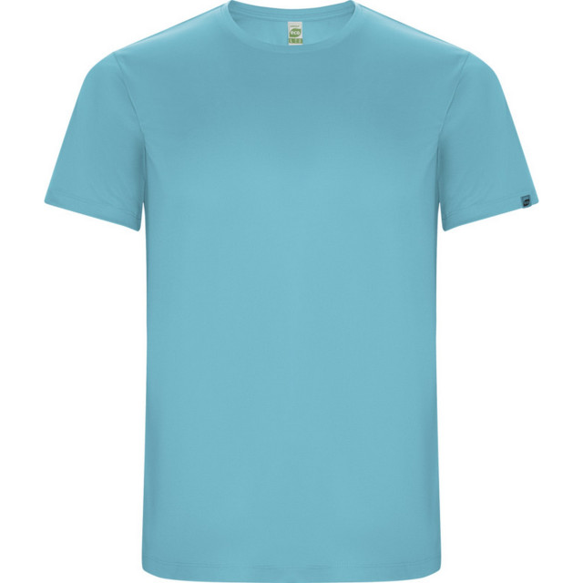 Roly Kinderen/kinderen imola sport t-shirt met korte mouwen UTPF4365_turquoise large