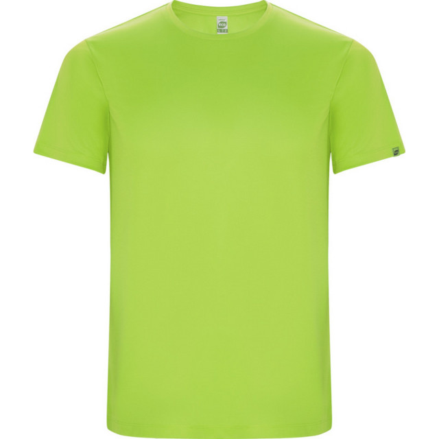 Roly Kinderen/kinderen imola sport t-shirt met korte mouwen UTPF4365_fluorescentgreen large