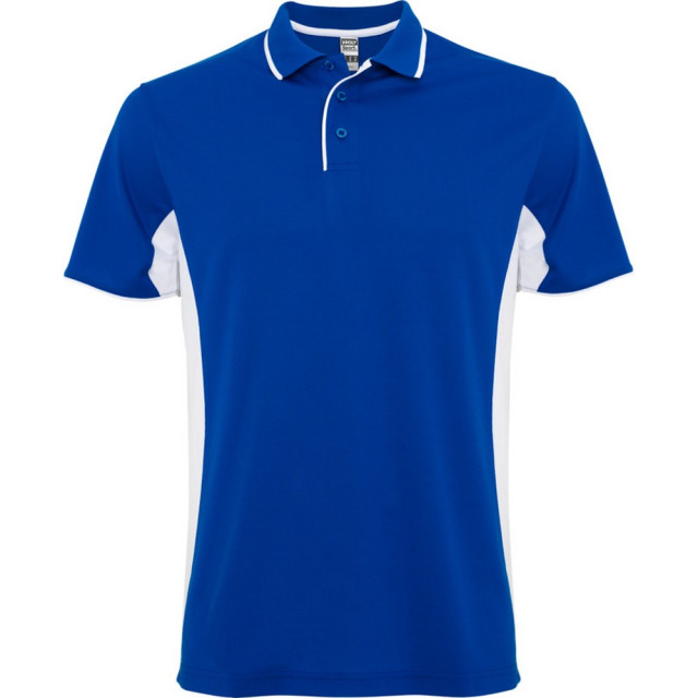 Roly Montmelo sportpoloshirt met korte mouwen voor volwassenen UTPF4420_royalbluewhite large