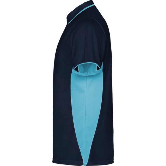 Roly Montmelo sportpoloshirt met korte mouwen voor volwassenen UTPF4420_navyblueskyblue large