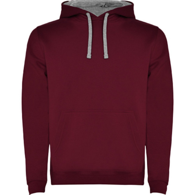 Roly Heren urban hoodie UTPF4349_maroongreymarl large