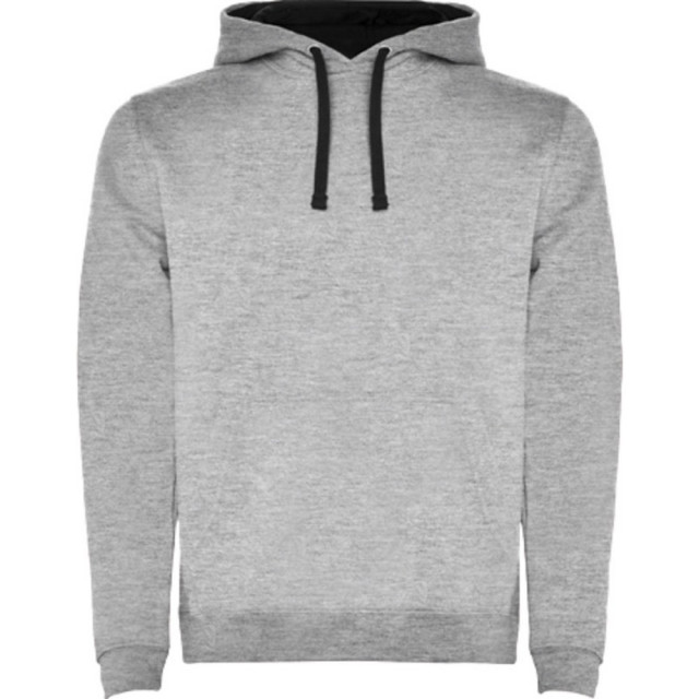 Roly Heren urban hoodie UTPF4304_greymarlsolidblack large