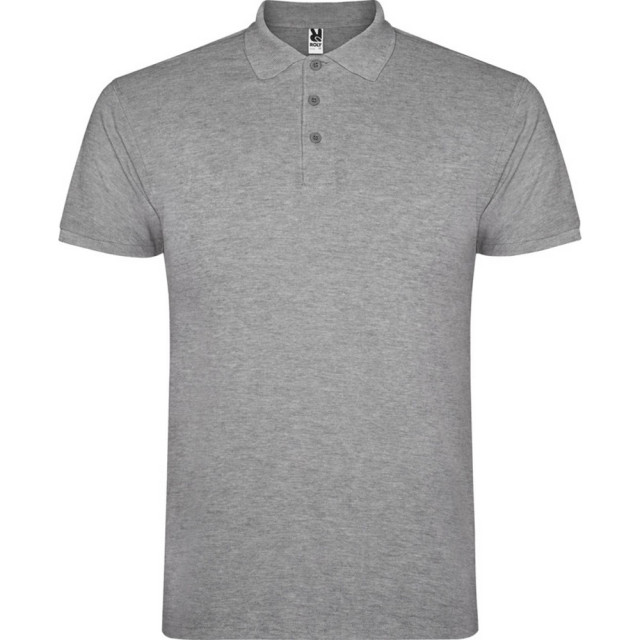 Roly Heren ster poloshirt met korte mouwen UTPF4346_greymarl large