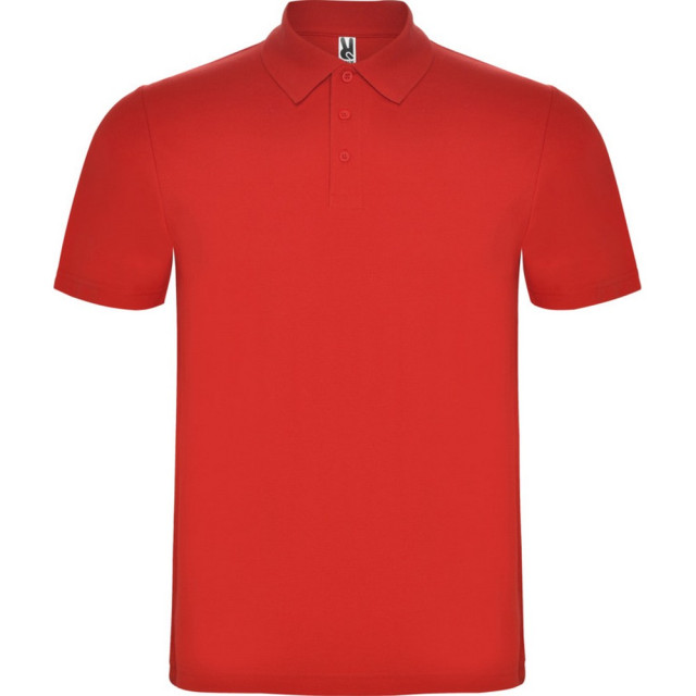 Roly Unisex austral austral poloshirt met korte mouwen voor volwassenen UTPF4344_red large