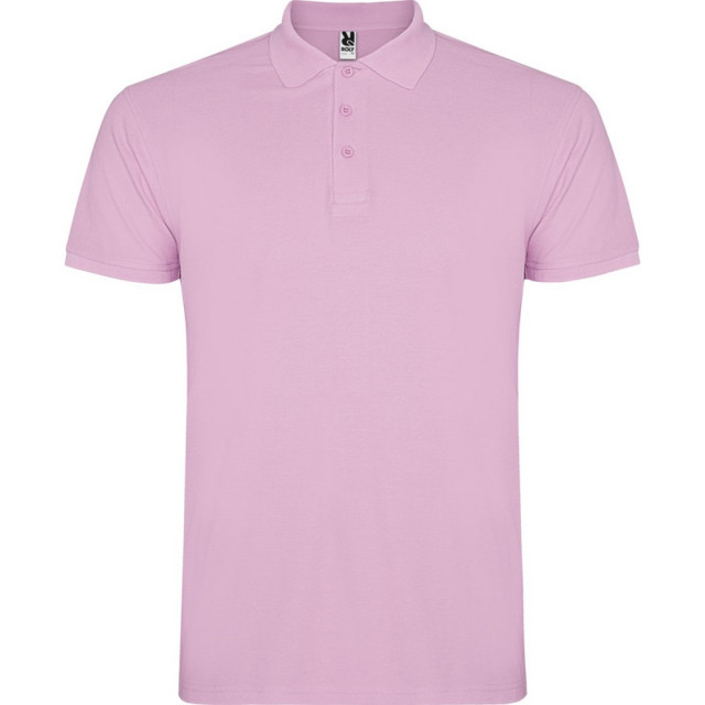 Roly Heren ster poloshirt met korte mouwen UTPF4346_lightpink large