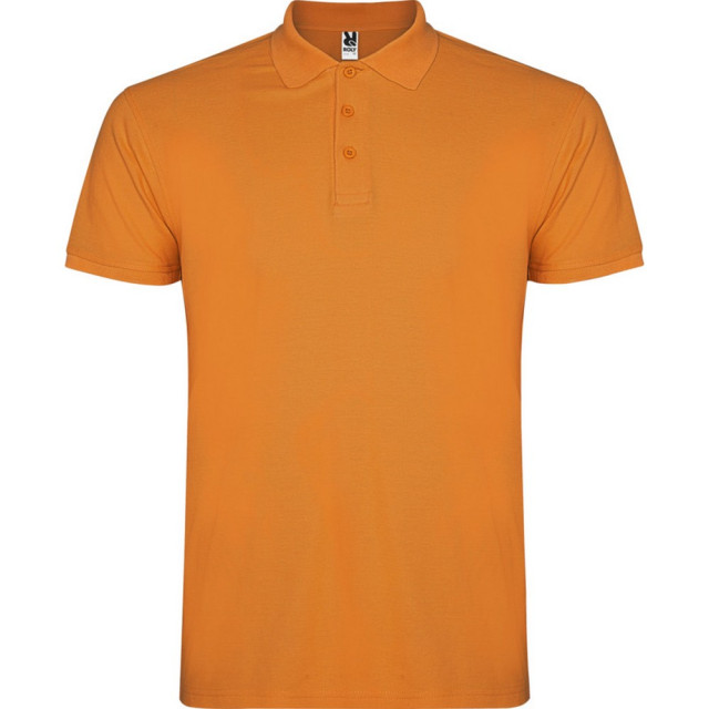 Roly Heren ster poloshirt met korte mouwen UTPF4346_orange large