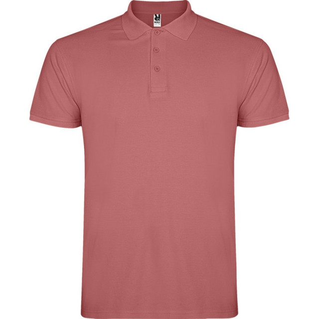 Roly Heren ster poloshirt met korte mouwen UTPF4346_chrysanthemumred large