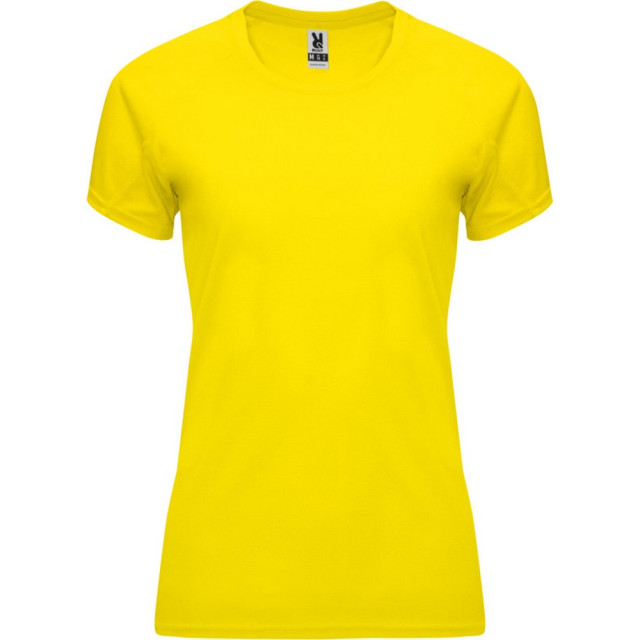 Roly Dames bahrein sport t-shirt met korte mouwen UTPF4340_yellow large