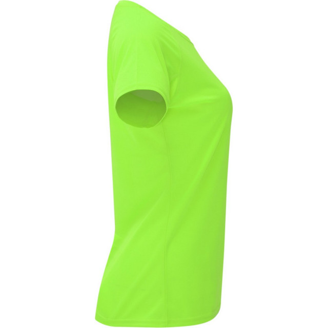 Roly Dames bahrein sport t-shirt met korte mouwen UTPF4340_fluorescentgreen large