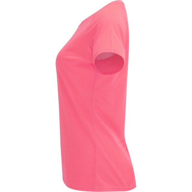 Roly Dames bahrein sport t-shirt met korte mouwen UTPF4340_fluorescentladypink large