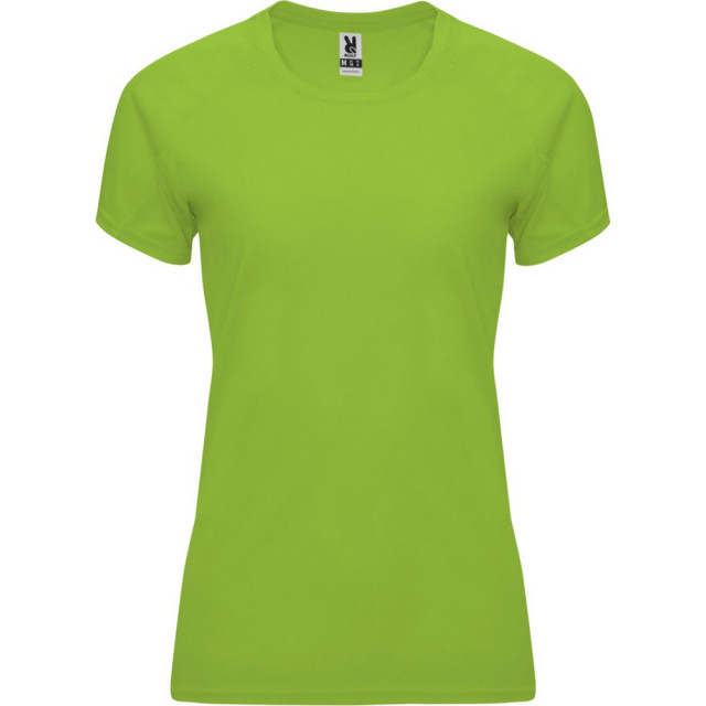 Roly Dames bahrein sport t-shirt met korte mouwen UTPF4340_lime large