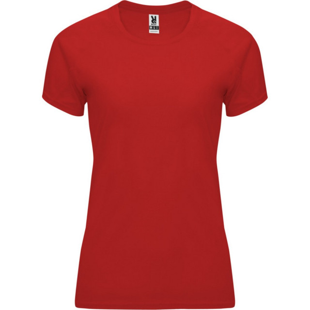 Roly Dames bahrein sport t-shirt met korte mouwen UTPF4340_red large