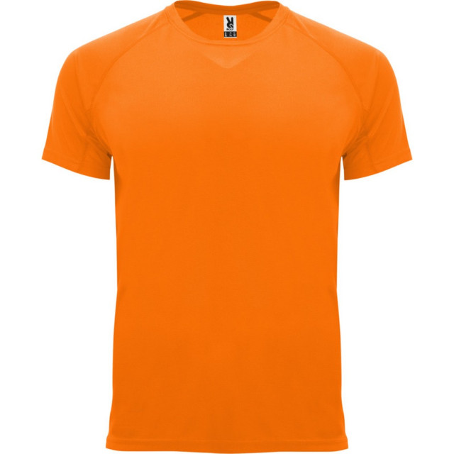 Roly Heren bahrein sport t-shirt met korte mouwen UTPF4339_fluorescentorange large