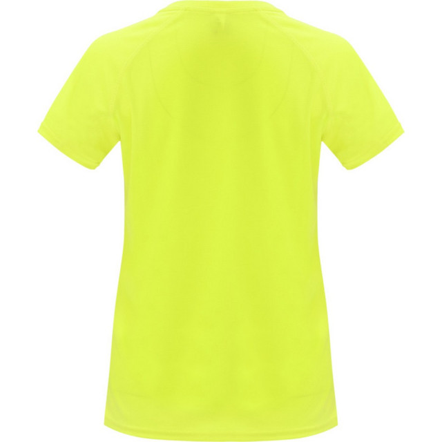 Roly Dames bahrein sport t-shirt met korte mouwen UTPF4340_fluorescentyellow large