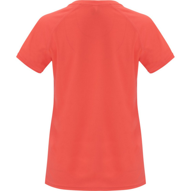 Roly Dames bahrein sport t-shirt met korte mouwen UTPF4340_fluorescentcoral large