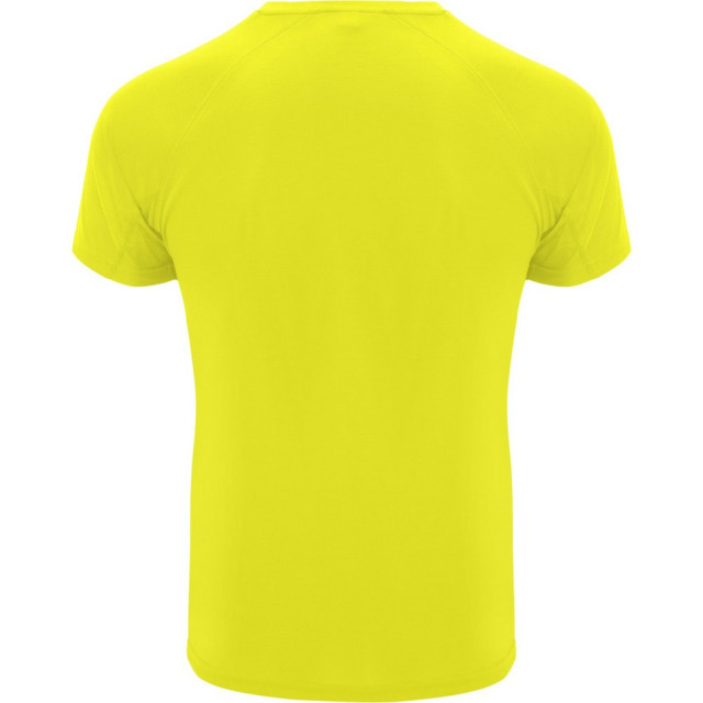 Roly Heren bahrein sport t-shirt met korte mouwen UTPF4339_fluorescentyellow large