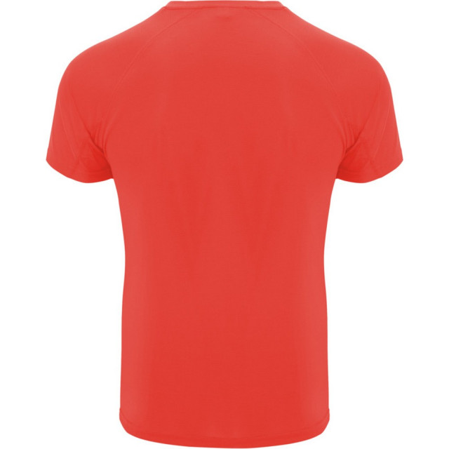 Roly Heren bahrein sport t-shirt met korte mouwen UTPF4339_fluorescentcoral large