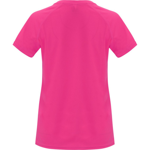 Roly Dames bahrein sport t-shirt met korte mouwen UTPF4340_fluorescentpink large