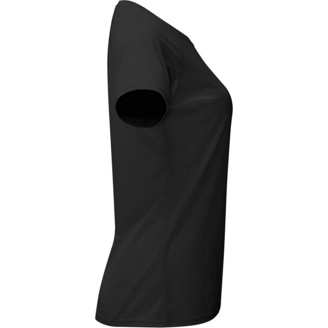 Roly Dames bahrein sport t-shirt met korte mouwen UTPF4340_solidblack large