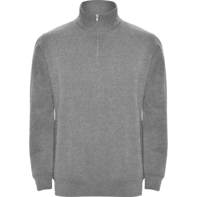 Roly Heren aneto quarter zip sweatshirt UTPF4313_greymarl large