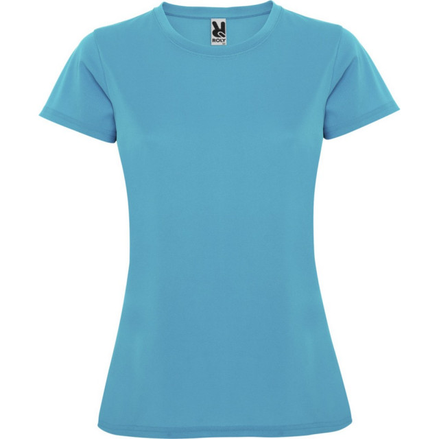 Roly Dames montecarlo sport t-shirt met korte mouwen UTPF4302_turquoise large