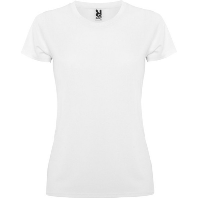 Roly Dames montecarlo sport t-shirt met korte mouwen UTPF4302_white large