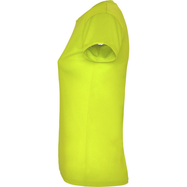 Roly Dames montecarlo sport t-shirt met korte mouwen UTPF4302_fluorescentyellow large