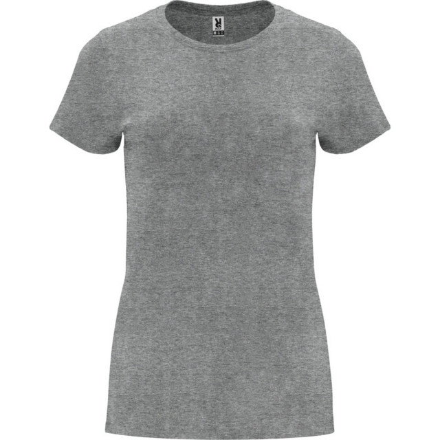Roly Dames capri t-shirt met korte mouwen UTPF4297_greymarl large