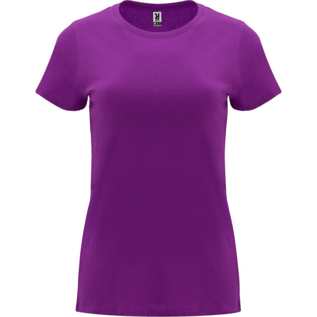 Roly Dames capri t-shirt met korte mouwen UTPF4297_purple large