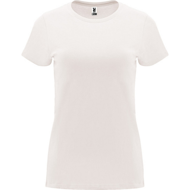 Roly Dames capri t-shirt met korte mouwen UTPF4297_vintagewhite large