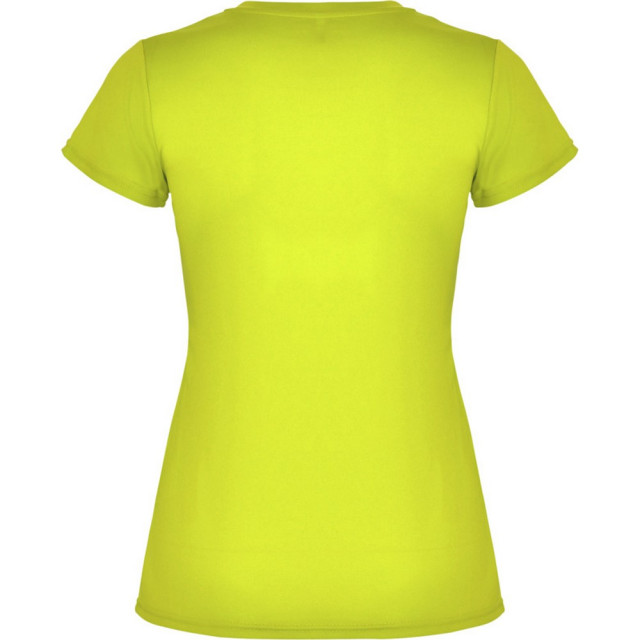 Roly Dames montecarlo sport t-shirt met korte mouwen UTPF4302_fluorescentyellow large
