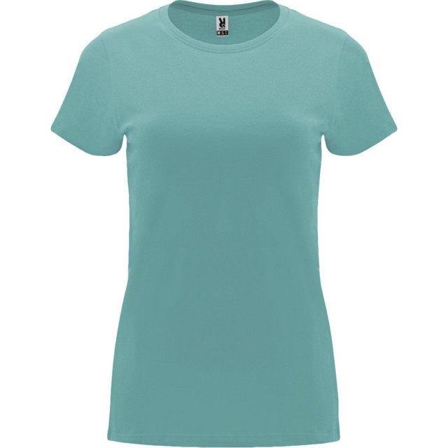 Roly Dames capri t-shirt met korte mouwen UTPF4297_dustyblue large