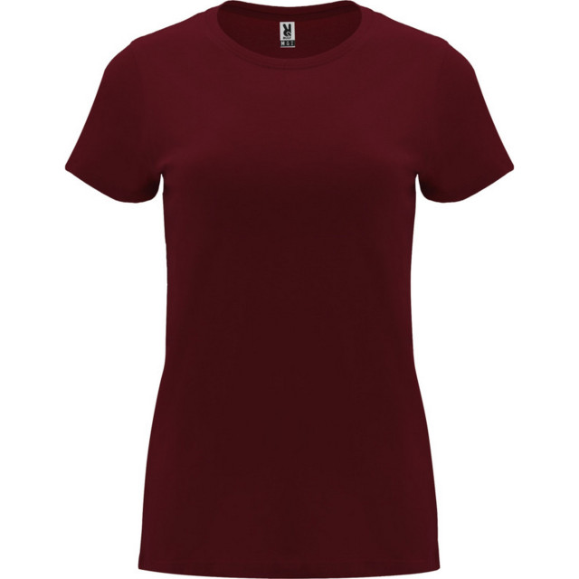 Roly Dames capri t-shirt met korte mouwen UTPF4297_garnet large