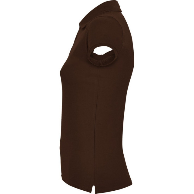 Roly Dames ster poloshirt UTPF4288_chocolate large