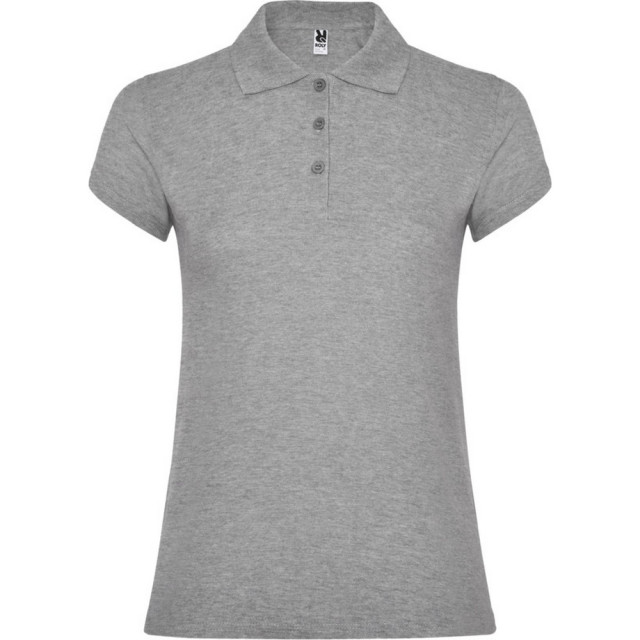 Roly Dames ster poloshirt UTPF4288_greymarl large