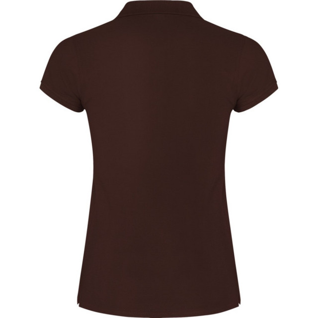 Roly Dames ster poloshirt UTPF4288_chocolate large