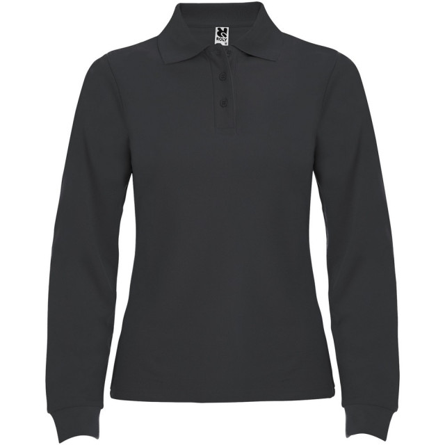Roly Dames estrella poloshirt met lange mouwen UTPF4275_darklead large