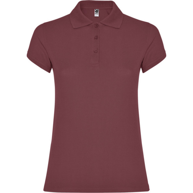 Roly Dames ster poloshirt UTPF4288_berryred large