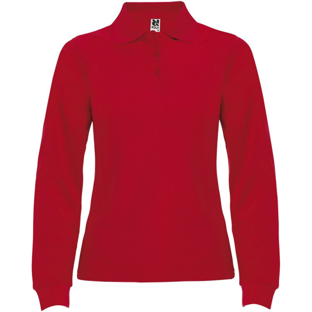Roly Dames estrella poloshirt met lange mouwen UTPF4275_red large