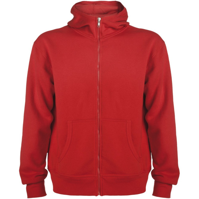 Roly Montblanc full zip hoodie voor volwassenen UTPF4276_red large