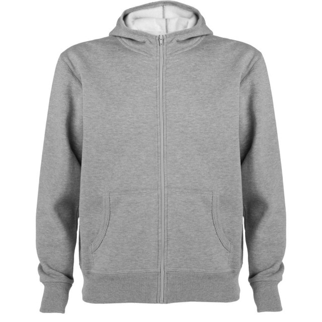 Roly Montblanc full zip hoodie voor volwassenen UTPF4276_greymarl large