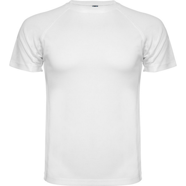 Roly Kinderen/kinderen montecarlo sport t-shirt UTPF4271_white large